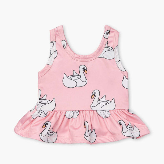Tankini Top - Swan Floatie