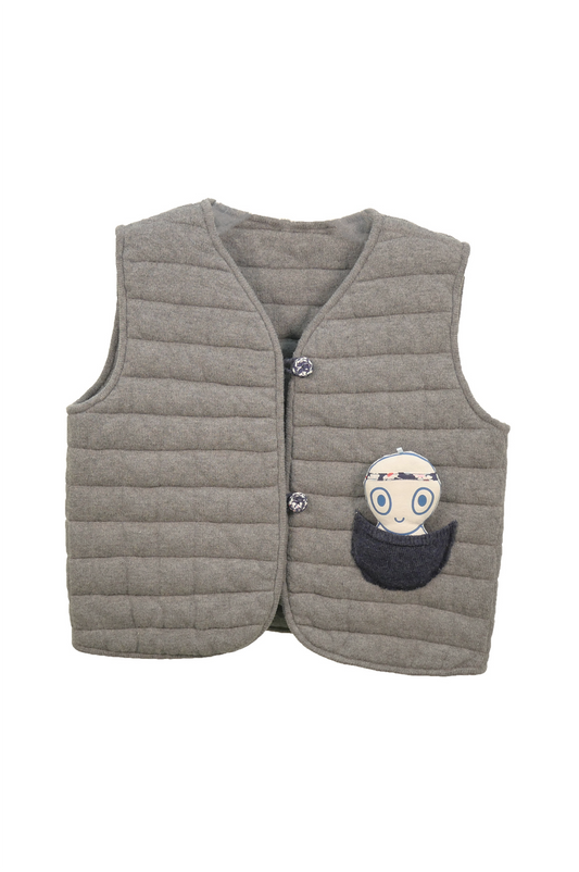 Children's Vest - Pepper & Wool