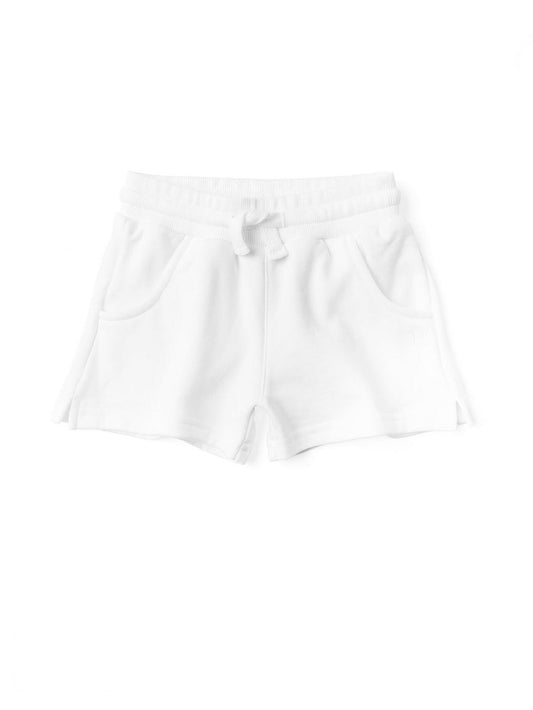 Baby Sweatshort - White
