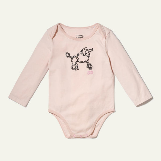 Recycled Cotton Coco Bodysuit - Festival Pink