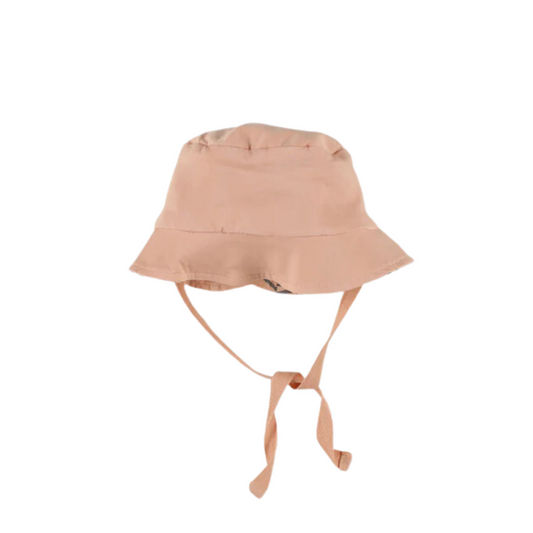 Twill Baby Sun Hat - Pink