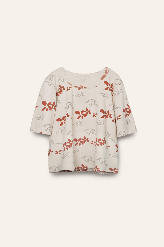 Women's Organic Pima Cotton Lounge Tee - Peace