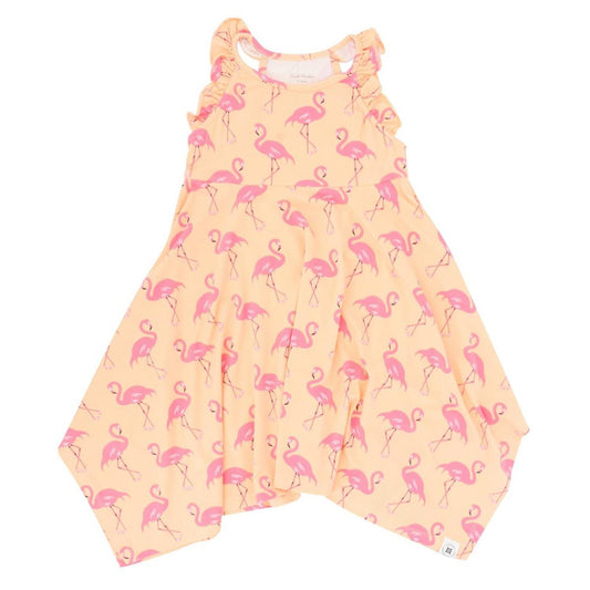 Emma's Racerback Dress - Flamingo Peach