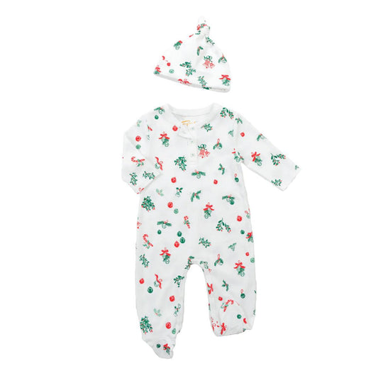Baby Onesie & Hat - Jingle Bells