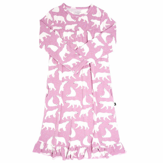 Boho Dress - Polar Bear Mauve