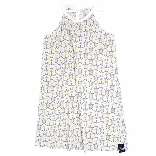 Pillowcase Pocket Dress - Peaceful Turtle