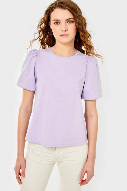 Noemie Top - Pastel Lilac