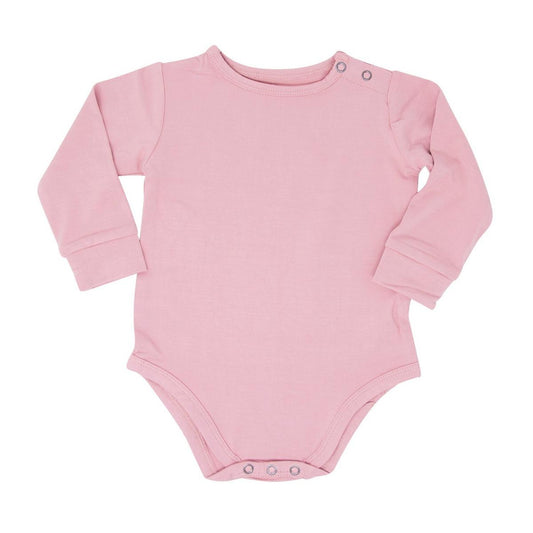 Long Sleeve Bodysuit - Pale Mauve