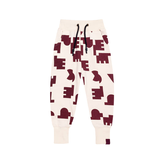 Kids Terry Joggers - Off-white