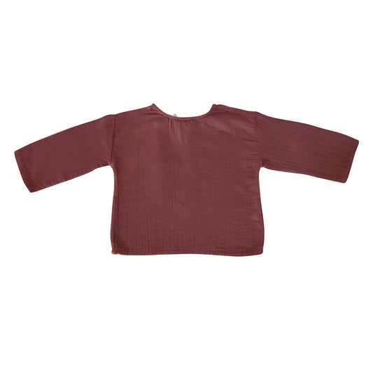 Suki Shirt - Light Mahogany