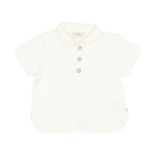 Baby Linen Shirt - Ecru