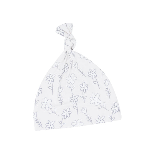 Knot Hat - Grey Doodle