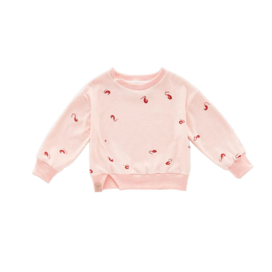 Terry Sweatshirt - Pink