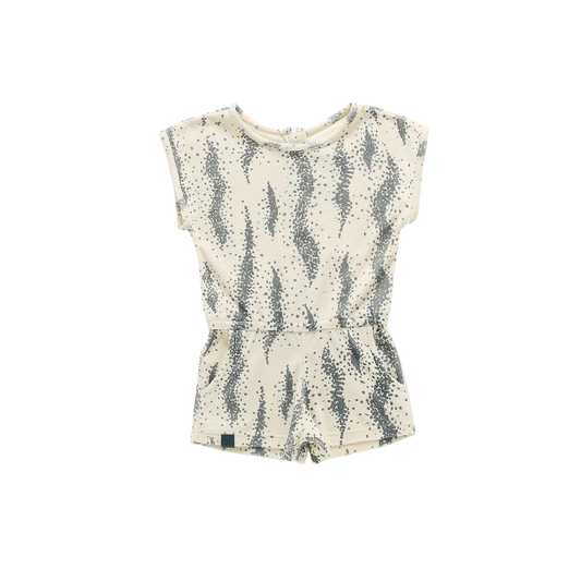 Terry Romper - Cream