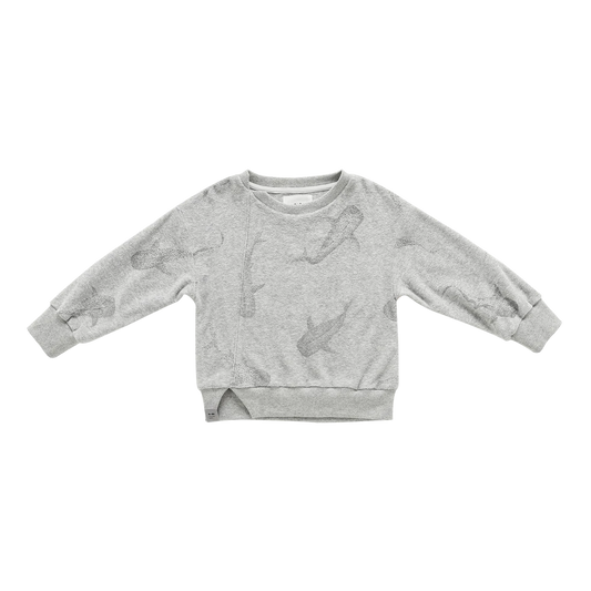 Terry Sweatshirt - Heather Grey