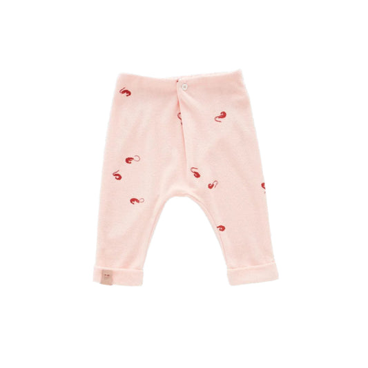 Baby Joggers with Front Pleat - Pink