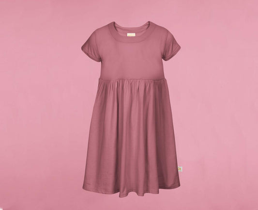 Organic Cotton Dress - Orchid