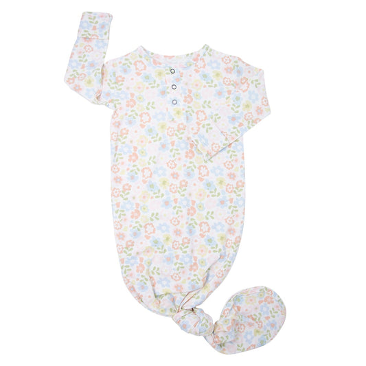 Knotted Gown - Pretty Pansy