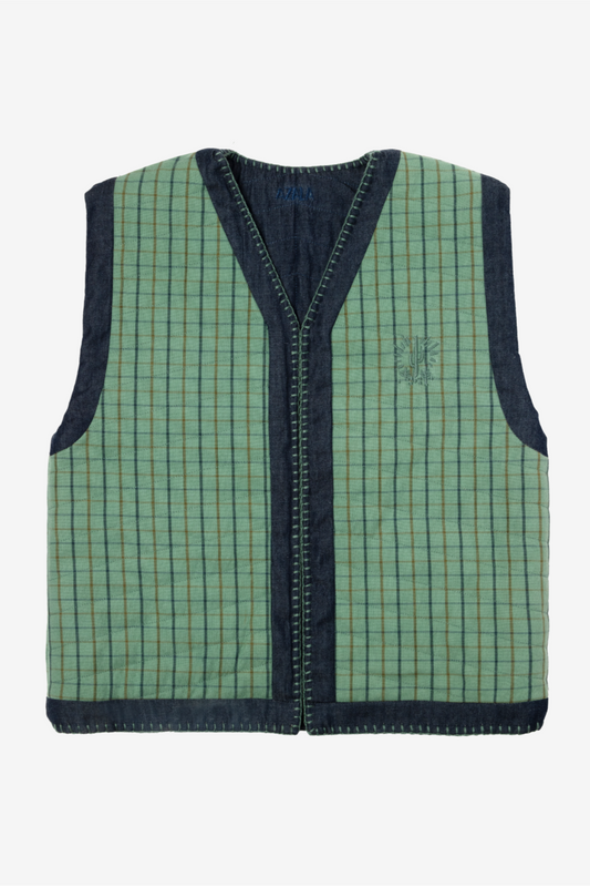 Children's Vest - Celadon Green