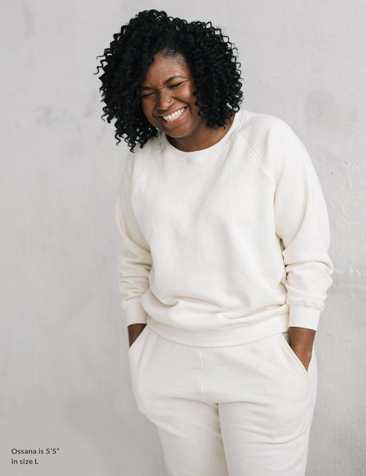 The Women's Crew Sweatshirt - Natural