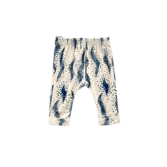 Baby Joggers with Front Pleat - Cream