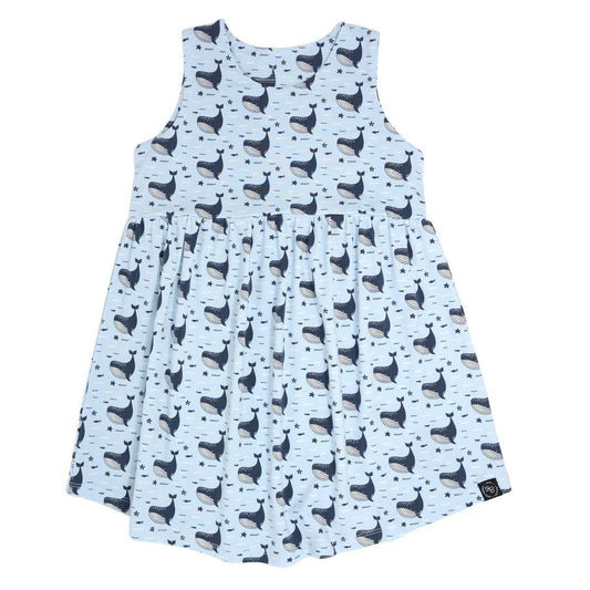Crescent Moon Dress - Whale