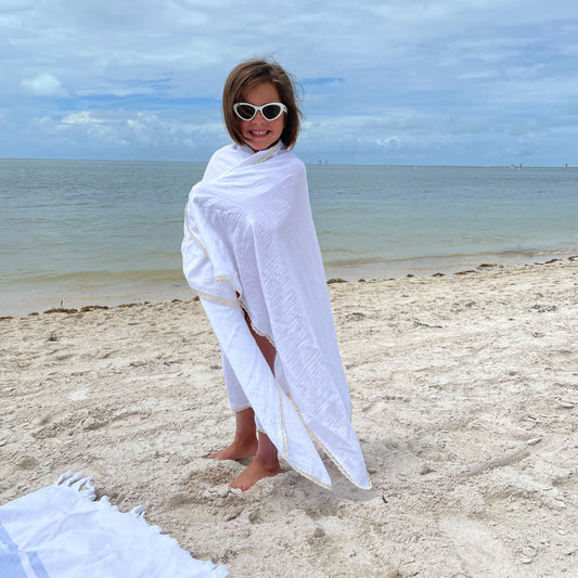 Harbour Blanket - White