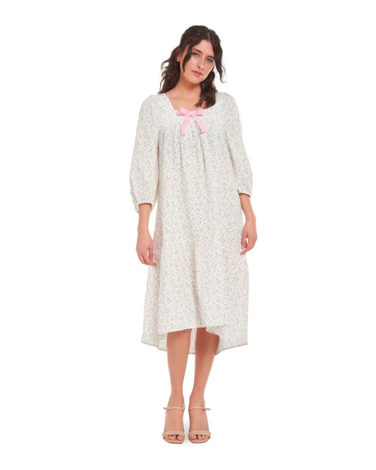 Cecilia Floral Dress - Light Pink