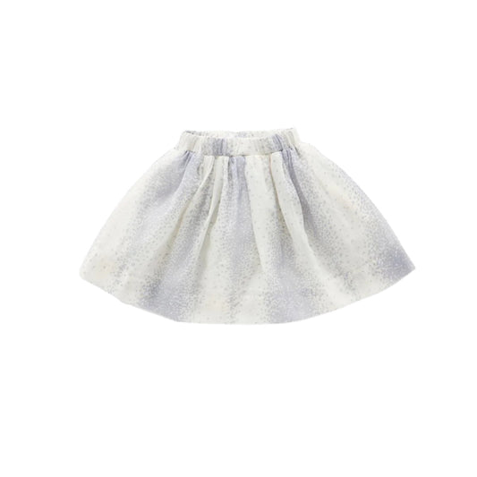 Layered Organza Skirt - Cream
