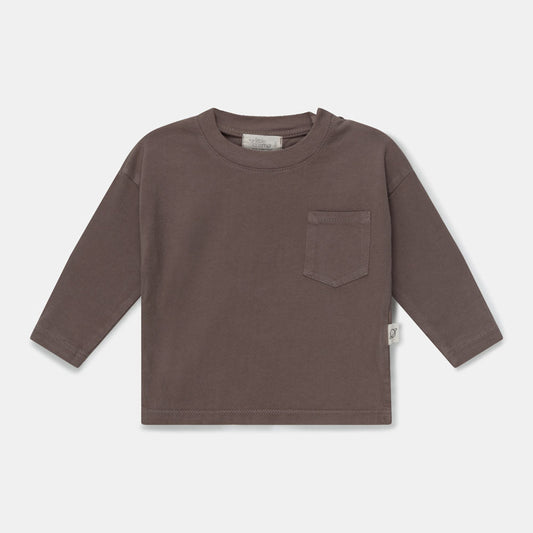 Organic Baby Basic T-Shirt - Taupe
