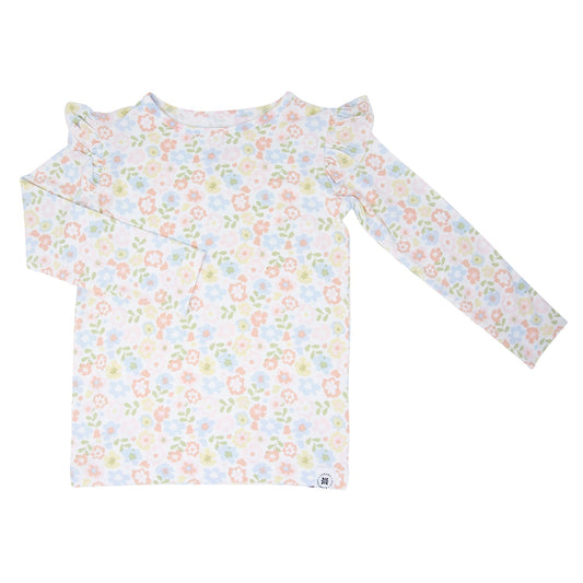Ruffle Top - Pretty Pansy