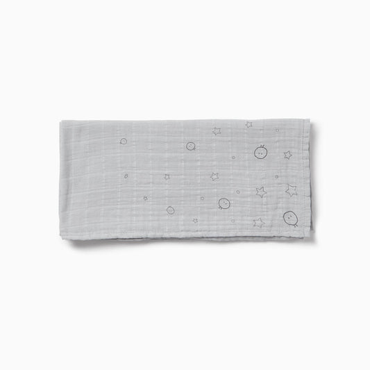 Baby Muslin Blanket - Grey