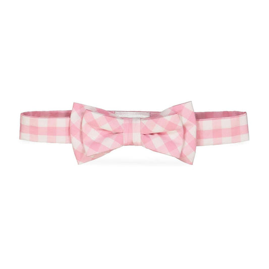 Classic Bow Tie - Pink Gingham