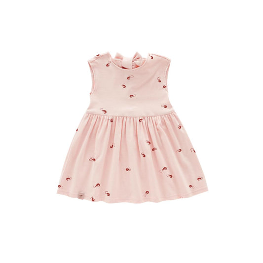 Fit & Flare Jersey Dress - Pink