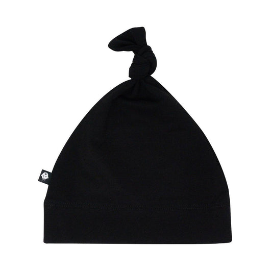 Knot Hat - Charcoal Black