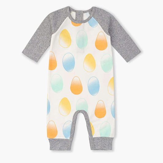 Little Slugger Romper - Easter Eggs