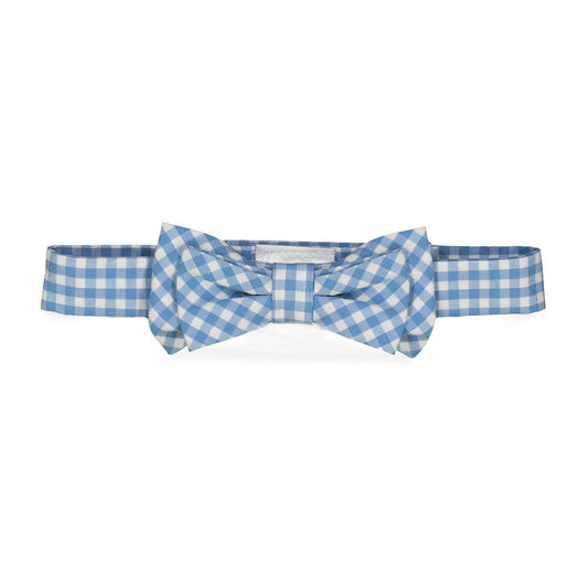 Classic Bow Tie - Blue Gingham